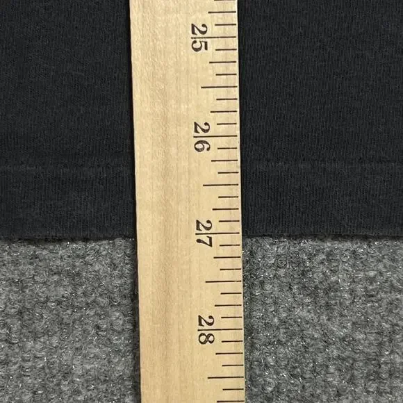 Vintage Hanes Harley-Davidson Shirt Mens Medium Black Milwaukee Iron Eagle 1984 - Picture 10 of 10